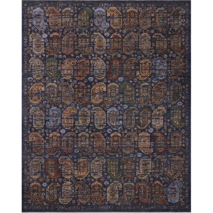 Loloi Winchester Blue WNC-04 6ft-3in. x 9ft-6in. Rect. Rug