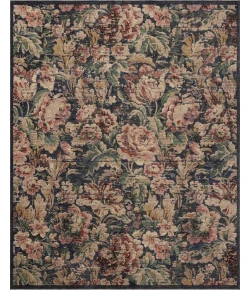 Loloi Winchester Black WNC-07 8ft-6in. x 8ft-6in. Round Rug