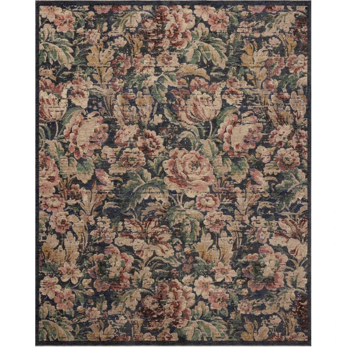 Loloi Winchester Black WNC-07 12ft-0in. x 12ft-0in. Square Rug