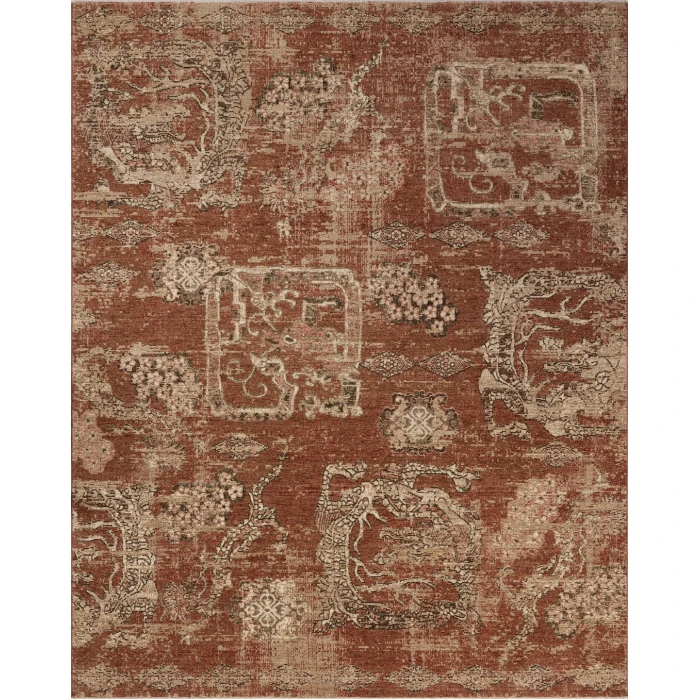 Loloi Winchester Red WNC-09 12ft-0in. x 12ft-0in. Square Rug