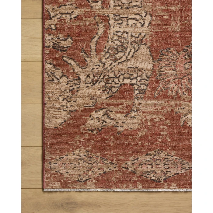 Loloi Winchester Red WNC-09 12ft-0in. x 12ft-0in. Square Rug