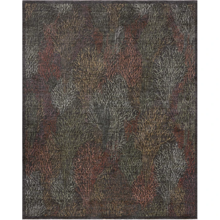 Loloi Winchester Black WNC-10 12ft-0in. x 12ft-0in. Square Rug
