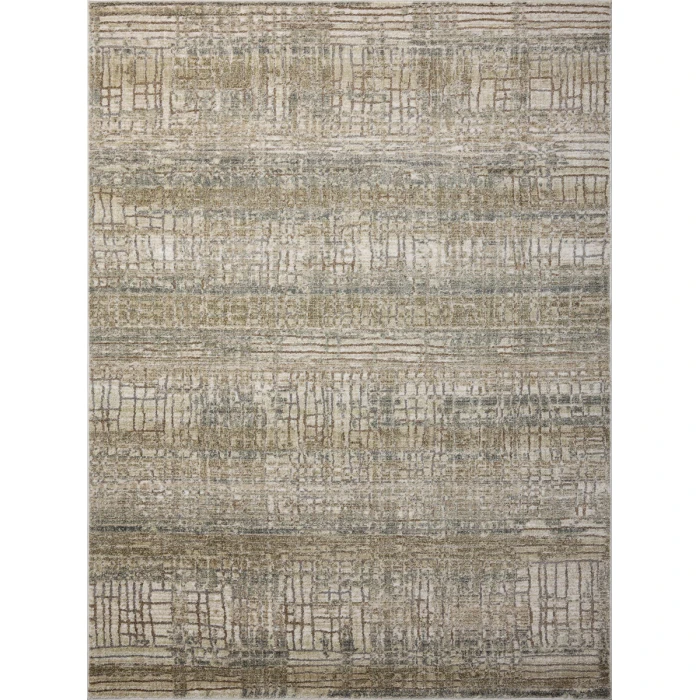 Loloi Wyatt Lagoon / Natural WYA-03 2 ft. 6 in. X 10 ft. Rectangle Rug