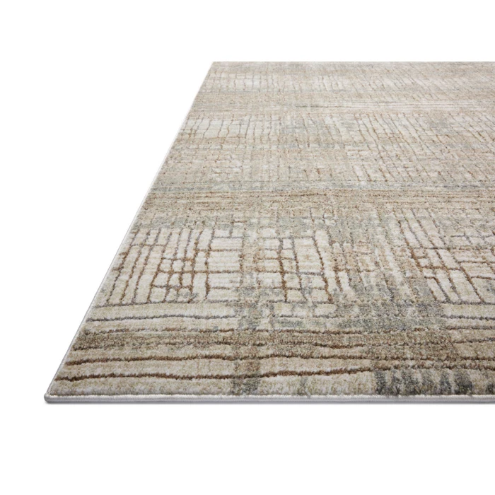Loloi Wyatt Lagoon / Natural WYA-03 2 ft. 6 in. X 10 ft. Rectangle Rug