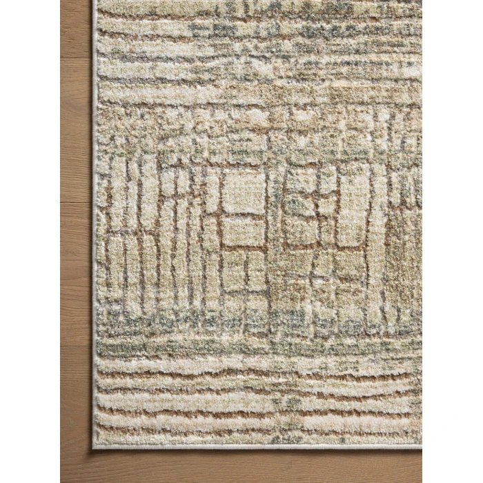Loloi Wyatt Lagoon / Natural WYA-03 2 ft. 6 in. X 10 ft. Rectangle Rug