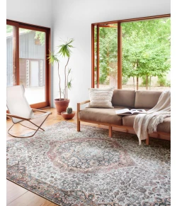 Loloi Wynter WYN-01 Red / Multi Area Rug 2 ft. 6 in. X 12 ft. 0 in. Rectangle