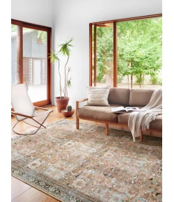 Loloi Wynter Auburn / Multi WYN-02 18 in. X 18 in. Sample Rug