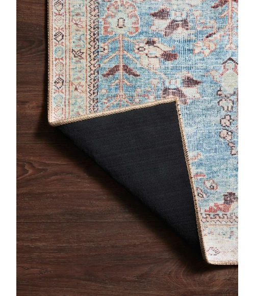 Loloi Wynter Teal / Multi WYN-06 18 in. X 18 in. Sample Rug