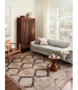 Loloi Wynter WYN-08 GRAPHITE / BLUSH Area Rug 8 ft. 6 in. X 11 ft. 6 in. Rectangle