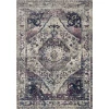Loloi Zehla ZL-05 IVORY / BERRY Area Rug 18 in. X 18 in. Sample