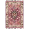 Loloi Zharah ZR-05 RASPBERRY / TAUPE Area Rug 2 ft. 6 in. X 7 ft. 6 in. Rectangle