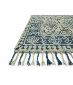 Loloi Zharah ZR-09 MIST / BLUE Area Rug 9 ft. 3 in. X 13 ft. Rectangle