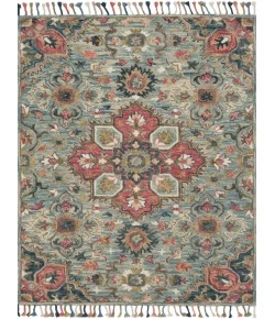 Loloi Zharah ZR-13 LIGHT BLUE / MULTI Area Rug 7 ft. 9 in. X 9 ft. 9 in. Rectangle