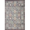 Loloi Zion ZIO-01 GREY / MULTI Area Rug 2 ft. 6 in. X 7 ft. 6 in. Rectangle