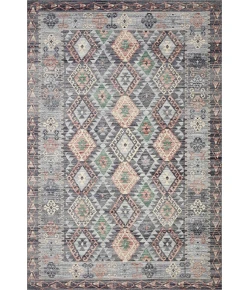 Loloi Zion ZIO-01 GREY / MULTI Area Rug 8 ft. 6 in. X 11 ft. 6 in. Rectangle