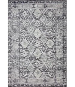 Loloi Zion ZIO-03 black / SLATE Area Rug 8 ft. 6 in. X 11 ft. 6 in. Rectangle