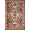 Loloi Zion ZIO-05 RED / MULTI Area Rug 5 ft. 0 in. X 7 ft. 6 in. Rectangle