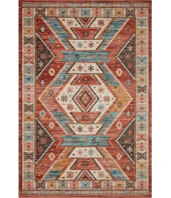 Loloi Zion ZIO-05 RED / MULTI Area Rug 8 ft. 6 in. X 11 ft. 6 in. Rectangle