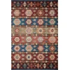 Loloi Zion ZIO-06 FIESTA / MULTI Area Rug 5 ft. 0 in. X 7 ft. 6 in. Rectangle