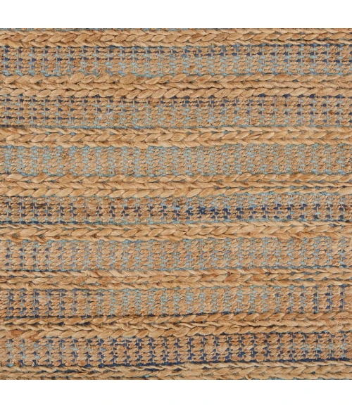 LR Home Natural Fiber Black 9ft. x 12ft. Rectangle Rug