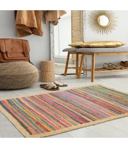 LR Home Accent Multicolored ACCEN 2ft. x 3ft. Rectangle Rug