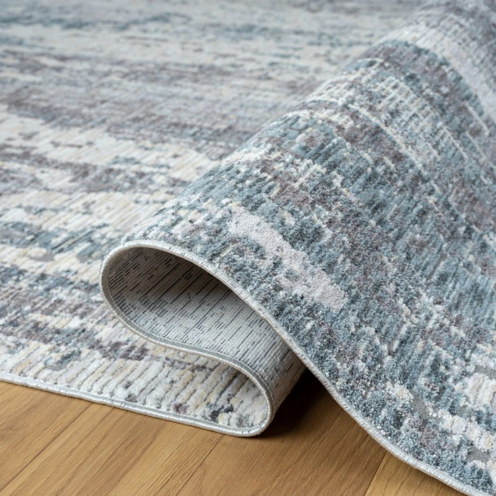 LR Home Allure Gray ALLUR 7ft.9in. x 9ft.10in. Rectangle Rug
