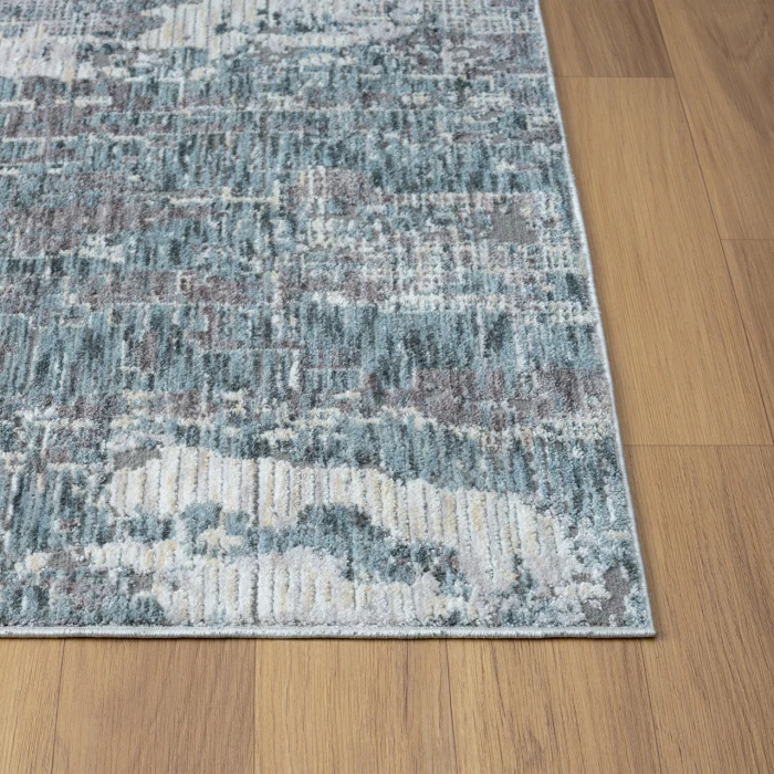 LR Home Allure Gray ALLUR 7ft.9in. x 9ft.10in. Rectangle Rug