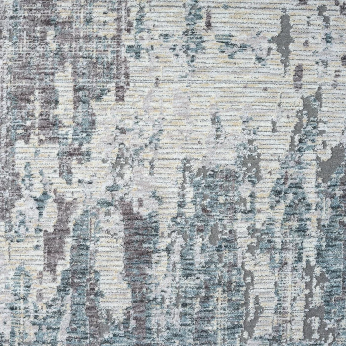 LR Home Allure Gray/Blue 82464 9 ft. X 12 ft. Rect. Rug