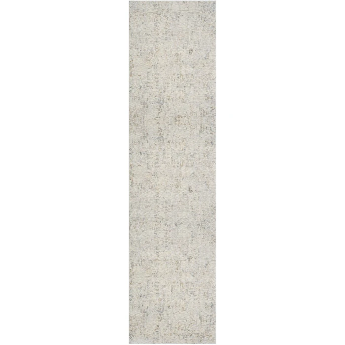LR Home Allure Light Gray/Ivory 82465 2 ft. 6 in. X 8 ft. Rect. Rug