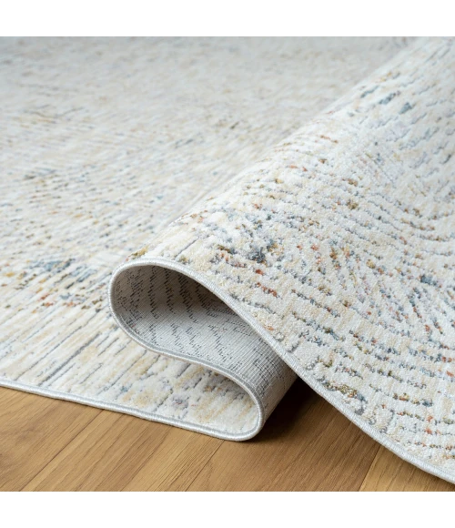 LR Home Allure Gray ALLUR 7ft.9in. x 9ft.10in. Rectangle Rug