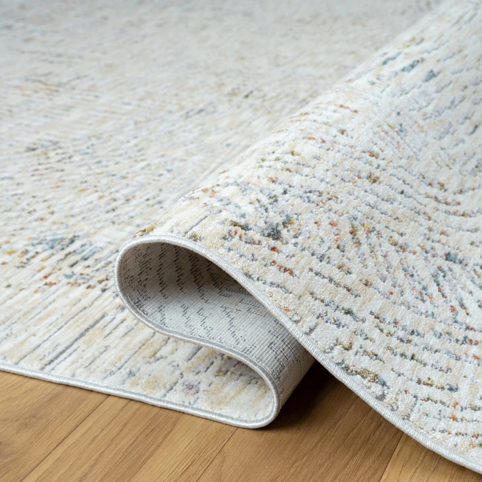 LR Home Allure Gray ALLUR 2ft. x 8ft. Runner Rug