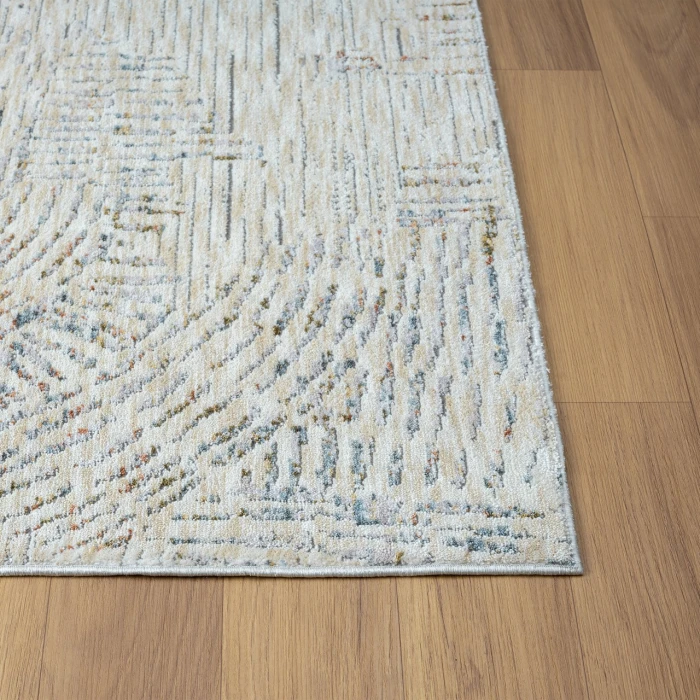 LR Home Allure Gray ALLUR 2ft. x 8ft. Runner Rug