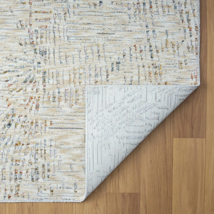 LR Home Allure Gray ALLUR 2ft. x 8ft. Runner Rug