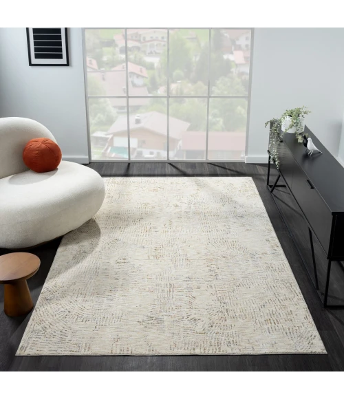 LR Home Allure Light Gray/Ivory 82465 10 ft. X 14 ft. Rect. Rug