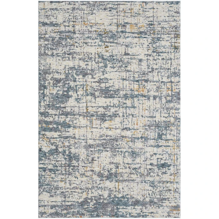 LR Home Allure Blue/Taupe 82466 7 ft. 9 in. X 9 ft. 9 in. Rect. Rug