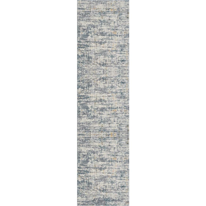 LR Home Allure Blue/Taupe 82466 2 ft. 6 in. X 8 ft. Rect. Rug