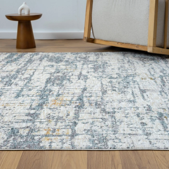 Rugs Town Blue ALLUR 2ft. x 8ft. Runner Rug
