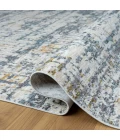 LR Home Allure Blue/Taupe 82466 7 ft. 9 in. X 9 ft. 9 in. Rect. Rug