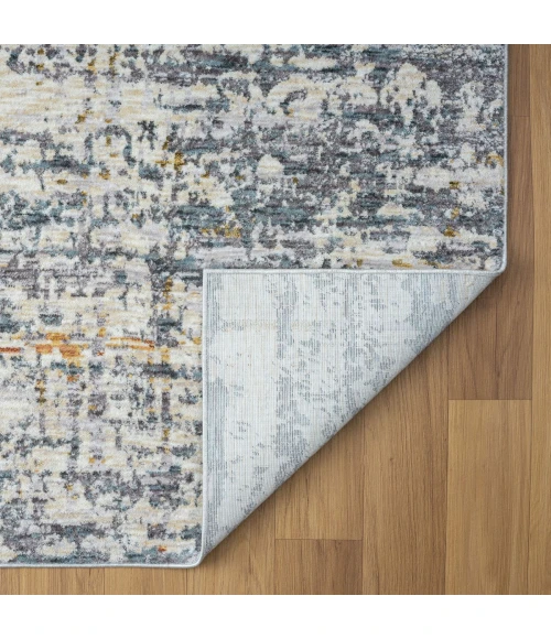 LR Home Allure Blue/Taupe 82466 7 ft. 9 in. X 9 ft. 9 in. Rect. Rug