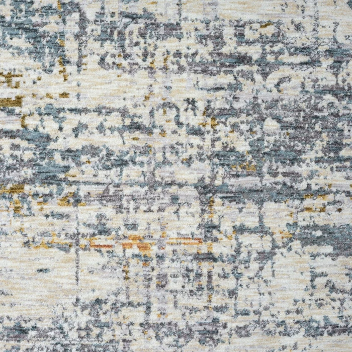 LR Home Allure Blue/Taupe 82466 7 ft. 9 in. X 9 ft. 9 in. Rect. Rug