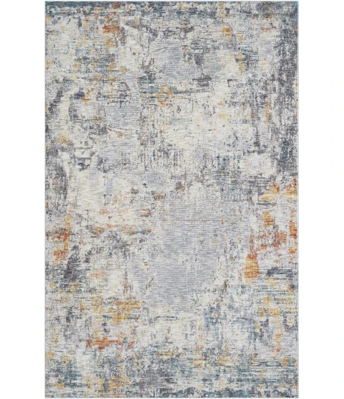 LR Home Allure Gray/Brown 82467 2 ft. X 3 ft. Rect. Rug