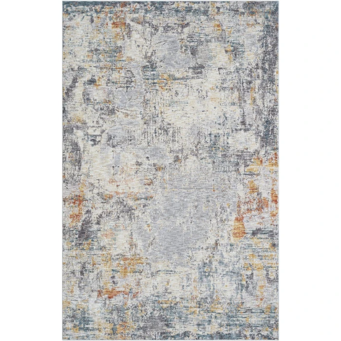 LR Home Allure Gray/Brown 82467 2 ft. X 3 ft. Rect. Rug