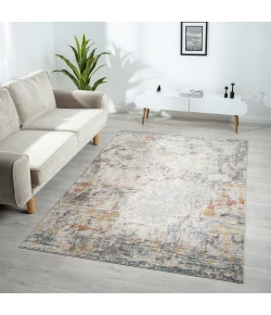 LR Home Allure Gray/Brown 82467 2 ft. X 3 ft. Rect. Rug