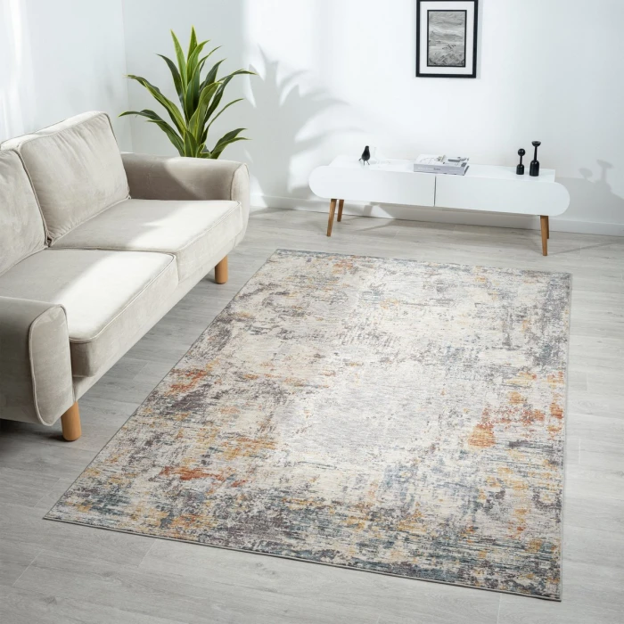 LR Home Allure Gray/Brown 82467 2 ft. X 3 ft. Rect. Rug