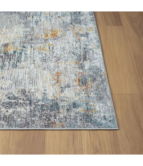 LR Home Allure Gray/Brown 82467 2 ft. X 3 ft. Rect. Rug