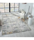 LR Home Allure Gray ALLUR 7ft.9in. x 9ft.10in. Rectangle Rug