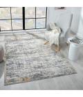LR Home Allure Gray/Brown 82467 2 ft. X 3 ft. Rect. Rug