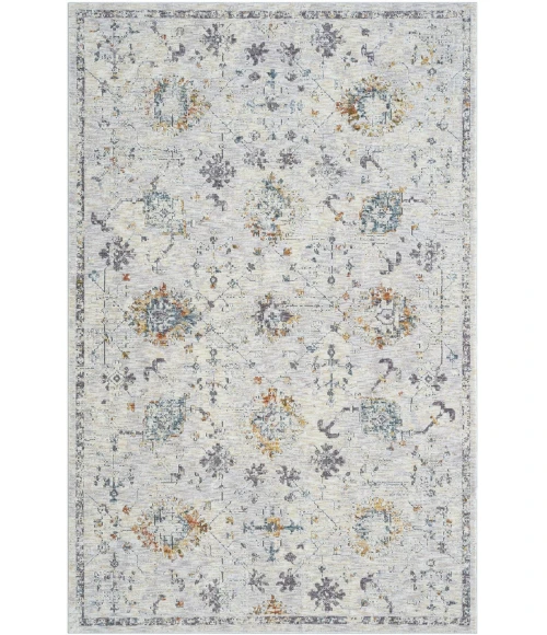 LR Home Allure Gray/Blue 82470 10 ft. X 14 ft. Rect. Rug