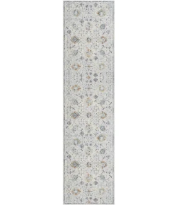 LR Home Allure Gray ALLUR 2ft. x 8ft. Runner Rug