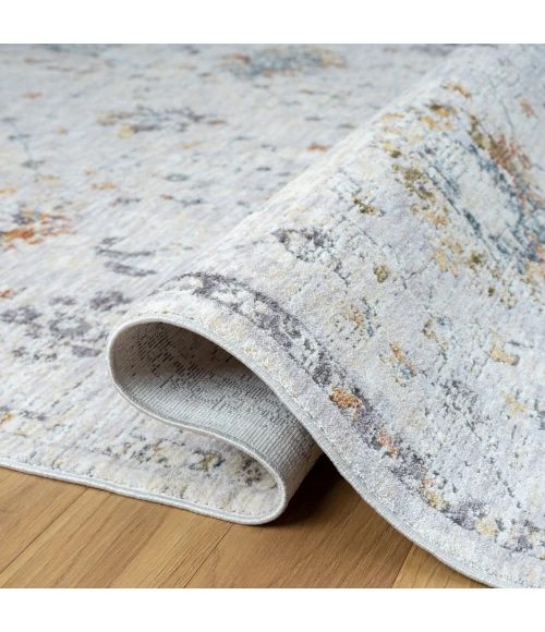 LR Home Allure Gray ALLUR 2ft. x 8ft. Runner Rug